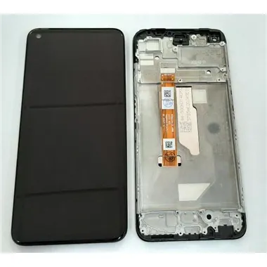 Pantalla lcd para Oppo A76 CPH2375 mas tactil negro mas marco negro calidad premium