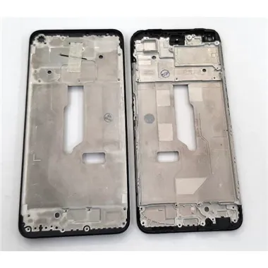 Carcasa central o marco negro para Oppo A76 CPH2375 calidad premium