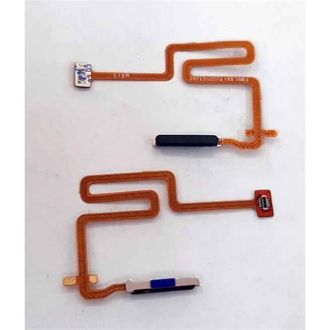 Flex boton home negro para Oppo A76 CPH2375 calidad premium