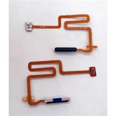 Flex boton home negro para Oppo A76 CPH2375 calidad premium