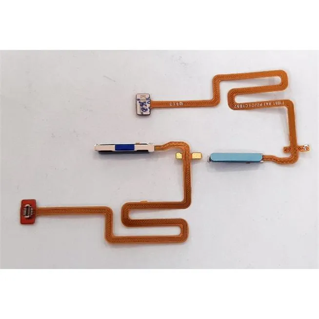 Flex boton home azul para Oppo A76 CPH2375 calidad premium