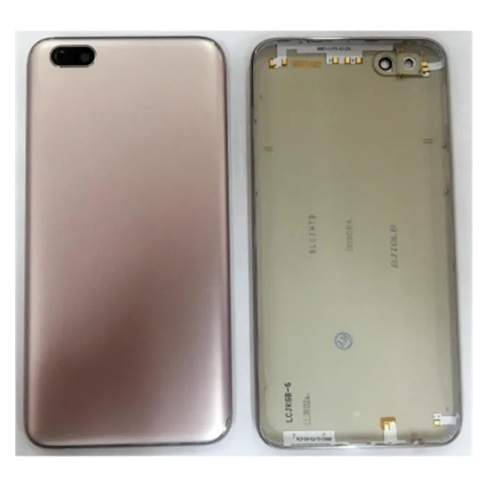Oppo A77 tapa trasera dorada