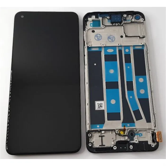 Pantalla lcd para Oppo A78 4G CPH2565 mas tactil negro mas marco negro compatible