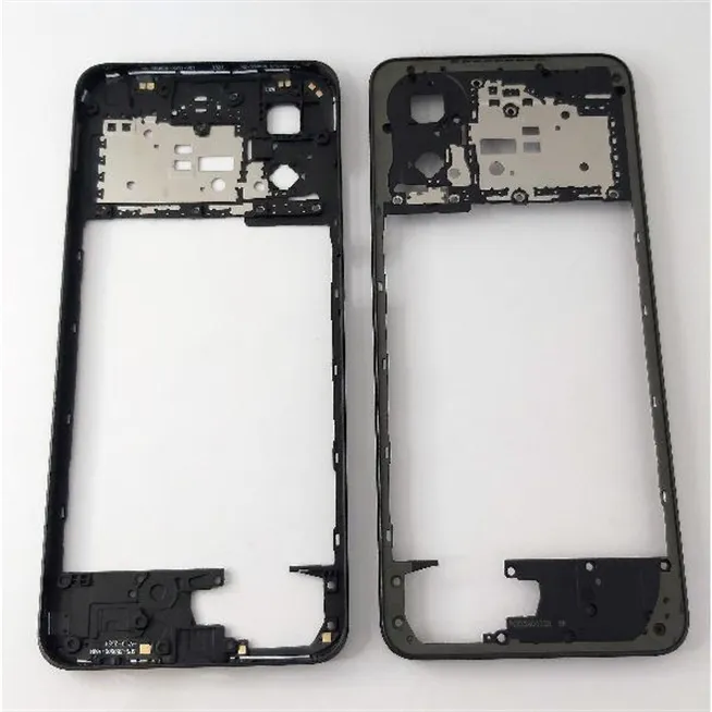 Carcasa o marco central negro para Oppo A78 4G CPH2565 