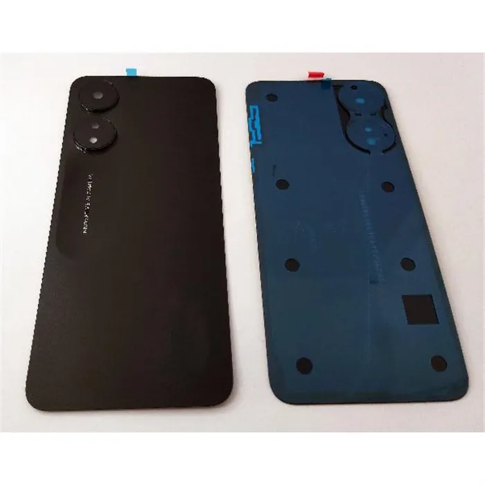 Tapa trasera o tapa bateria negra para Oppo A78 4G CPH2565 mas cubierta camara