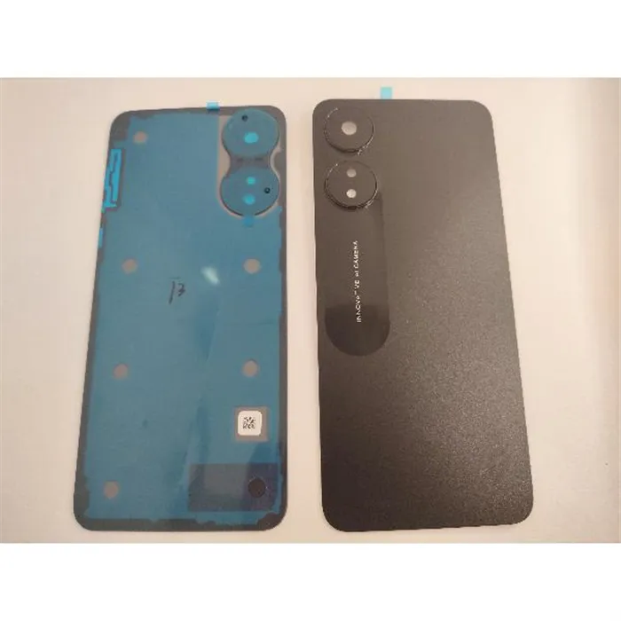 Tapa trasera o tapa bateria negra para Oppo A78 5G CPH2483 CPH2495 mas cubierta camara