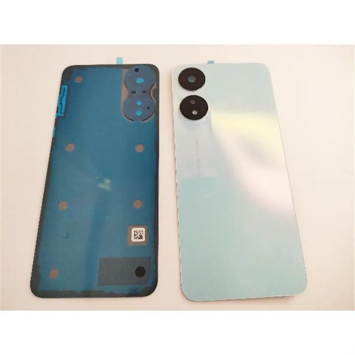 Tapa trasera o tapa bateria azul para Oppo A78 5G CPH2483 CPH2495 mas cubierta camara