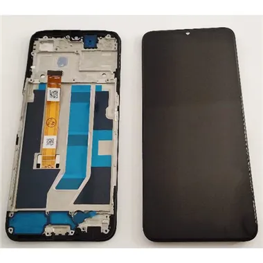 Pantalla lcd para Oppo A78 5G CPH2483 CPH2495 mas tactil negro mas marco negro calidad premium
