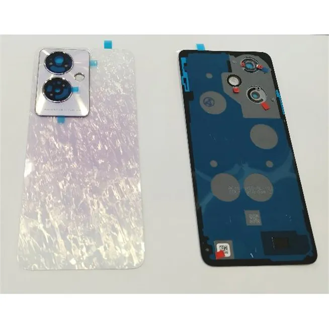 Tapa trasera o tapa bateria con lente de camara color morado para Oppo A79 5G CPH2553 calidad premium
