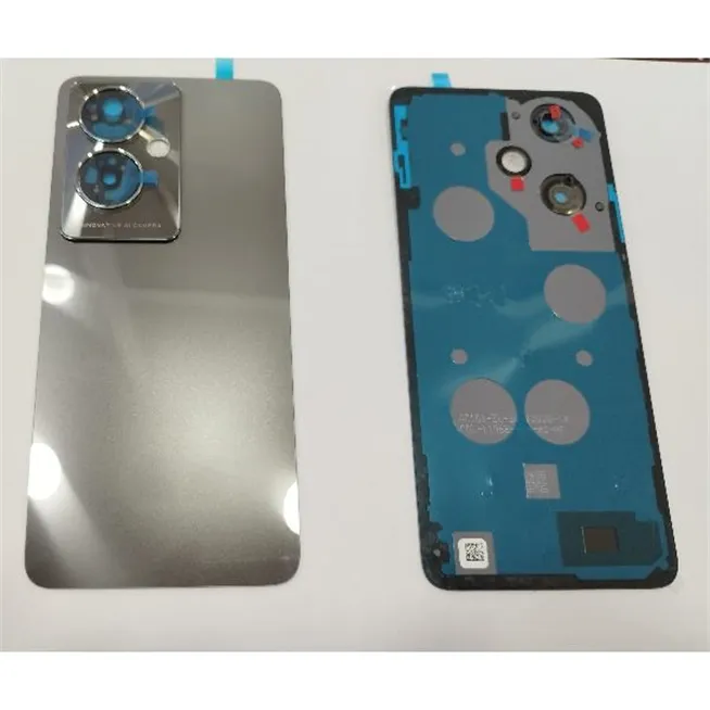 Tapa trasera o tapa bateria con lente de camara color negro para Oppo A79 5G CPH2553 calidad premium