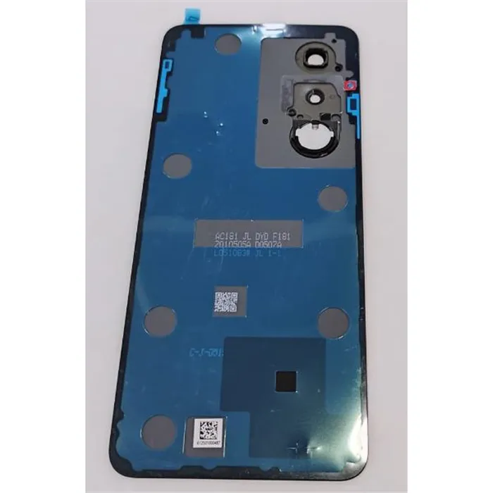 Tapa trasera o tapa bateria negra para Oppo A80 5G con cubierta de camara