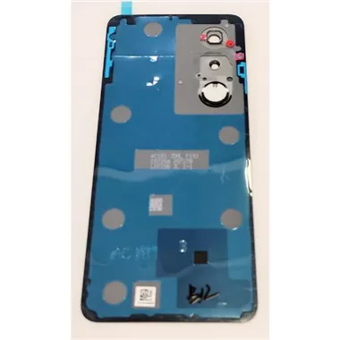 Tapa trasera o tapa bateria morada para Oppo A80 5G con cubierta de camara