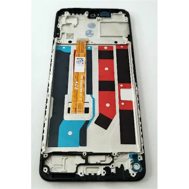Pantalla lcd para Oppo A80 5G mas tactil negro con marco negro compatible