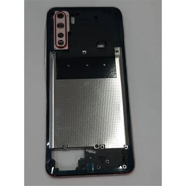 Carcasa trasera o marco rojo para Oppo A91 calidad premium