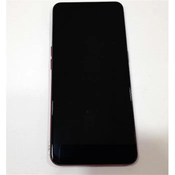 Pantalla LCD para OPPO A91 mas tactil negro mas marco morado holografico calidad premium