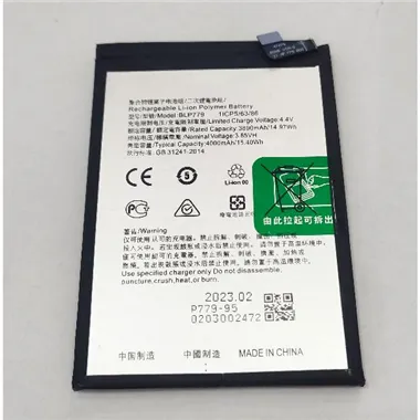Bateria BLP779 para Oppo A92s A93 F17 Pro Reno 4Z Reno 4 Lite