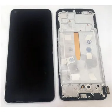 Pantalla lcd para Oppo A94 5G CPH2211 mas tactil negro mas marco negro calidad premium
