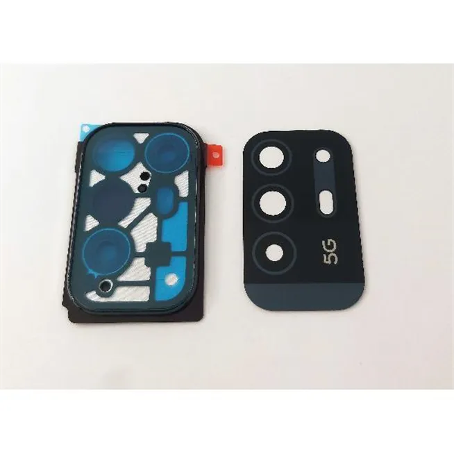 Cubierta camara negra para Oppo A94 5G CPH2211 calidad premium