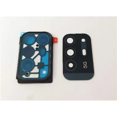 Cubierta camara negra para Oppo A94 5G CPH2211 calidad premium