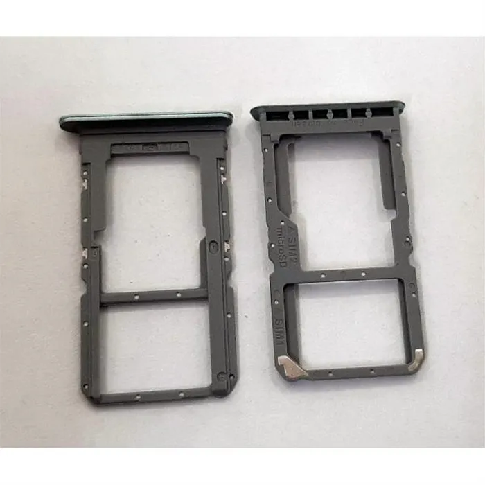Soporte o bandeja dual sim azul para Oppo A96 4G CPH2333 calidad premium