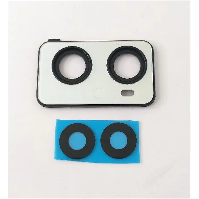 Lente de camara para OPPO A96 CPH2333 con marco azul calidad premium