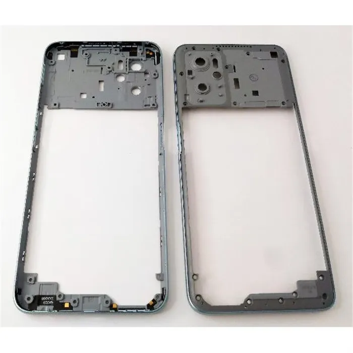 Carcasa trasera o marco azul para Oppo A96 4G CPH2333 calidad premium