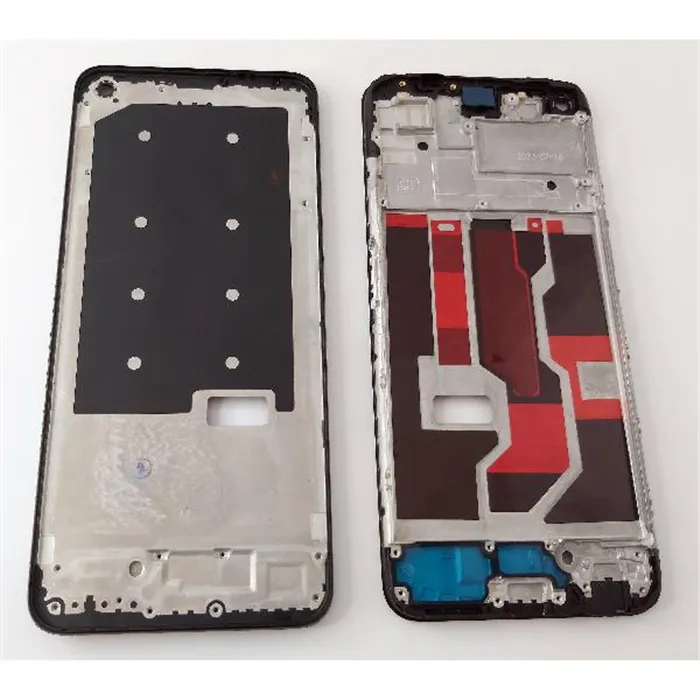 Carcasa central o marco negro para Oppo A96 4G CPH2333 calidad premium