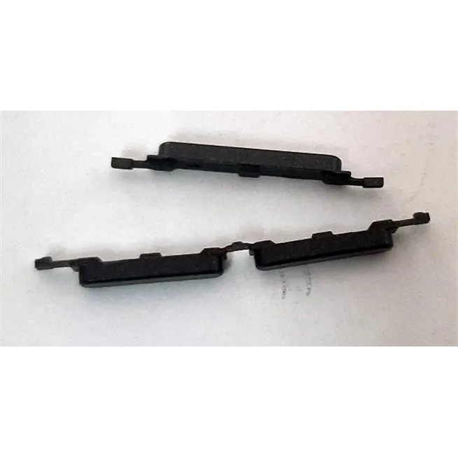 Set 2 botones negros para Oppo A96 4G CPH2333 calidad premium