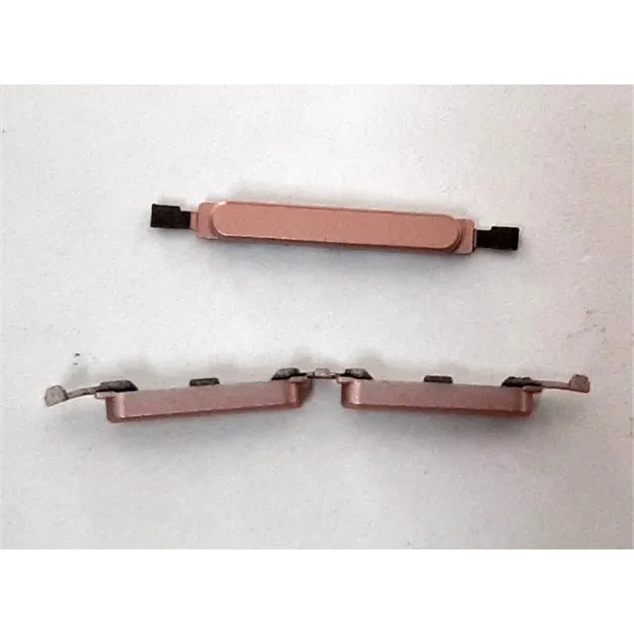 Set 2 botones rosas para Oppo A96 4G CPH2333 calidad premium