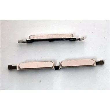 Set 2 botones dorados para Oppo A96 4G CPH2333 calidad premium