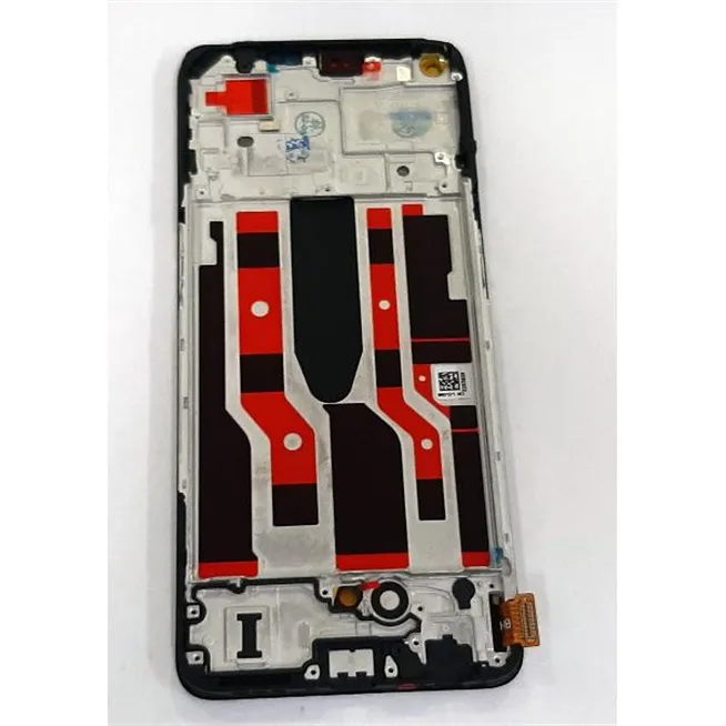 Pantalla lcd para Oppo A96 5G mas tactil negro mas marco negro compatible