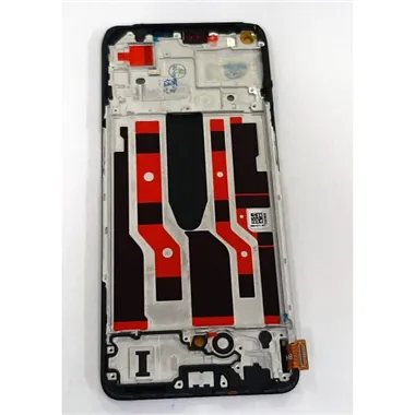 Pantalla lcd para Oppo A96 5G mas tactil negro mas marco negro compatible