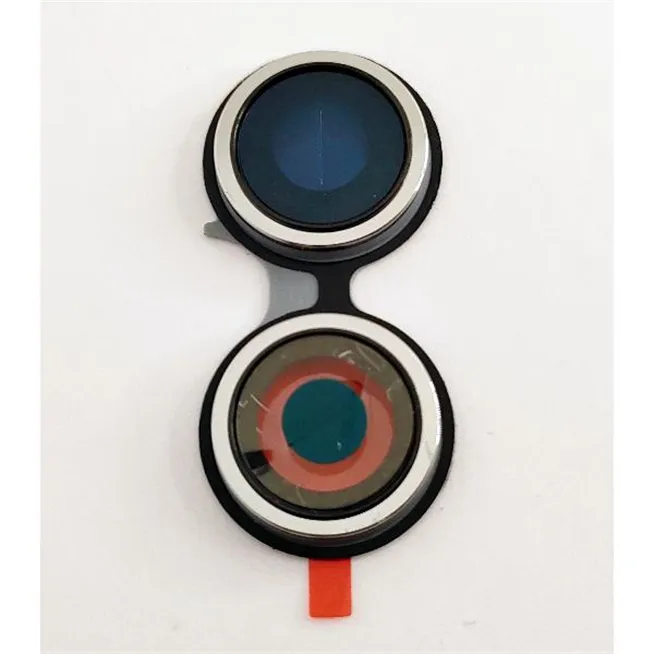 Set 2 cubierta camara plata para Oppo A96 5G calidad premium