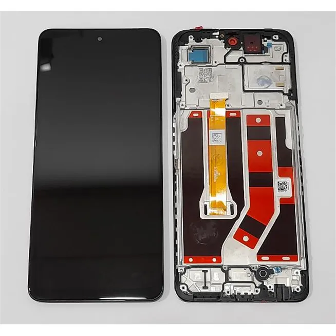 Pantalla LCD para Oppo A98 5G mas tactil negro mas marco negro calidad premium