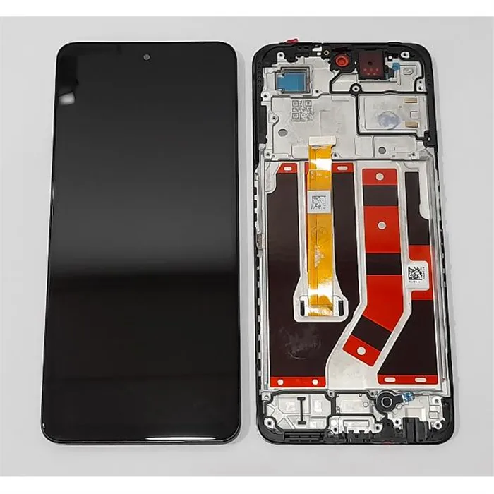 Pantalla LCD para Oppo A98 5G mas tactil negro mas marco negro calidad premium