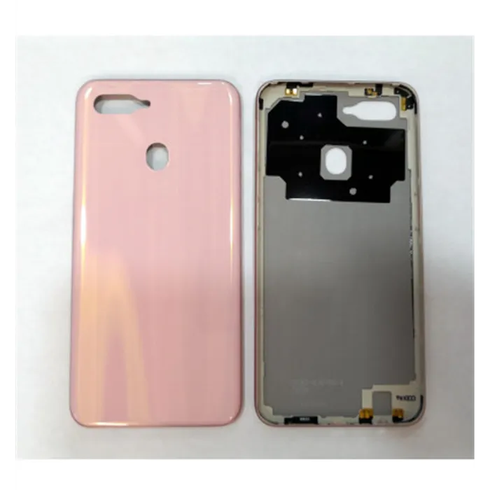 Tapa trasera o tapa bateria rosa para Oppo A7 AX7 6.2