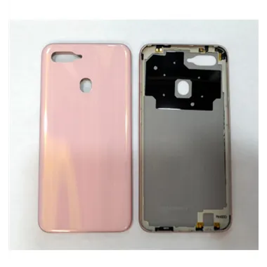 Tapa trasera o tapa bateria rosa para Oppo A7 AX7 6.2