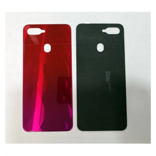 Tapa trasera o tapa bateria roja para Oppo AX7 F9 6.3