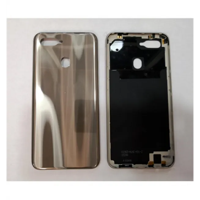 Tapa trasera o tapa bateria dorada para Oppo AX7 6.2