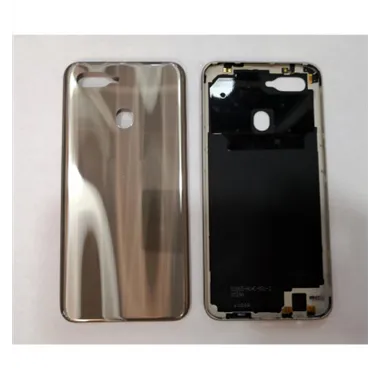 Tapa trasera o tapa bateria dorada para Oppo AX7 6.2