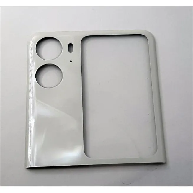 Tapa trasera o tapa bateria blanca para Oppo Find N2 Flip CPH2437