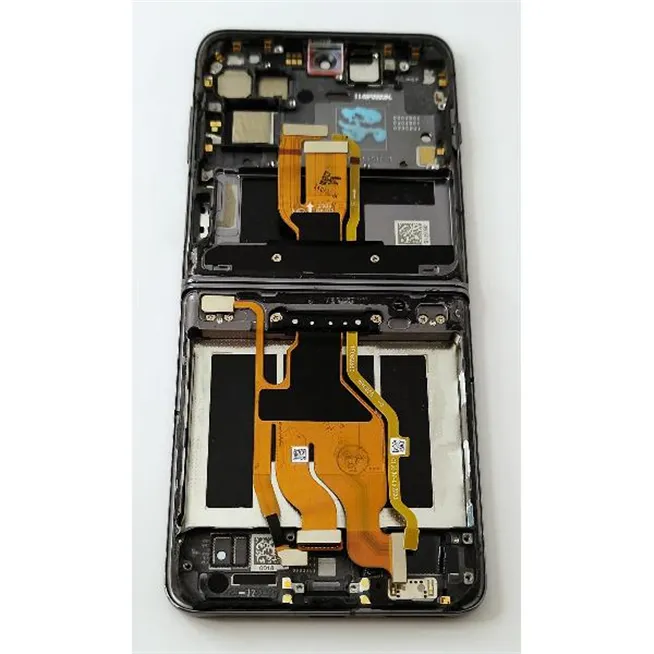 Pantalla lcd frontal para Oppo Find N3 Flip mas tactil negro con marco negro calidad premium