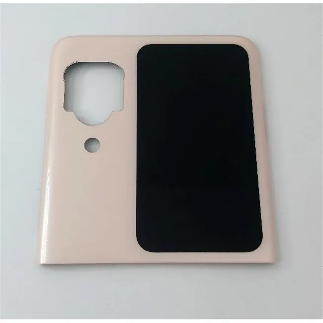 Pantalla lcd exterior para Oppo Find N3 Flip mas tapa superior rosa calidad premium