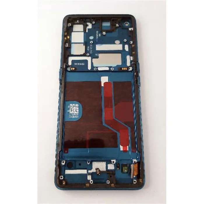 Pantalla TFT para Oppo Find X2 mas tactil negro mas marco azul compatible