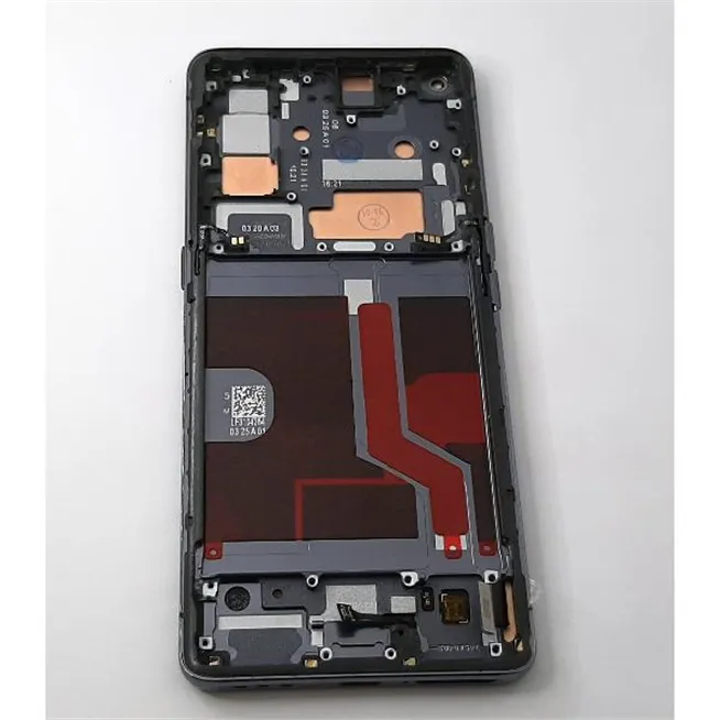 Pantalla lcd para Oppo Find X2 mas tactil negro mas marco negro calidad premium