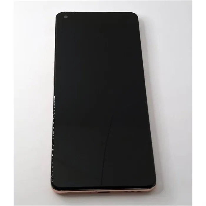 Pantalla TFT para Oppo Find X2 mas tactil negro mas marco dorado compatible