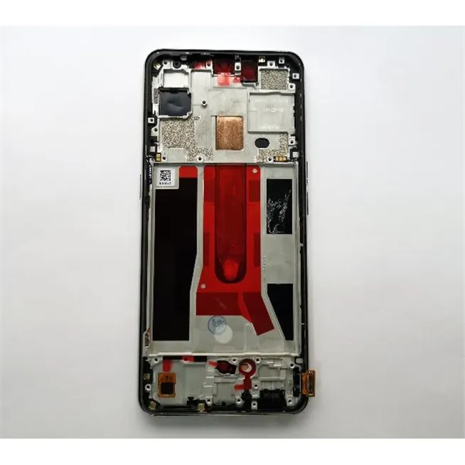 Pantalla LCD para OPPO Find X2 Lite mas tactil negro mas marco plata calidad premium