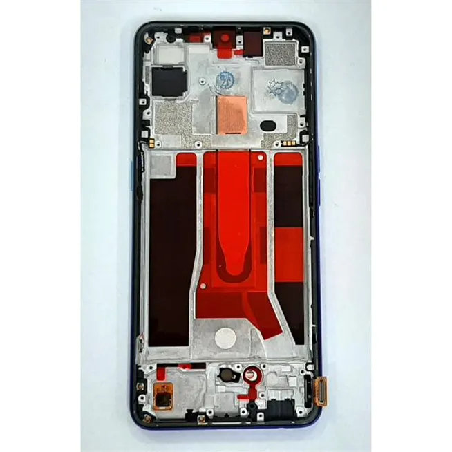 Pantalla lcd para Oppo Find X2 lite mas tactil negro mas marco azul calidad premium