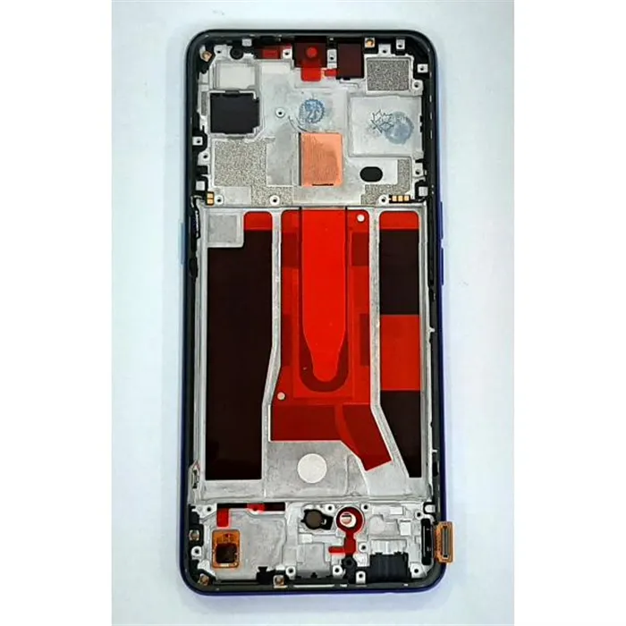 Pantalla lcd para Oppo Find X2 lite mas tactil negro mas marco azul calidad premium