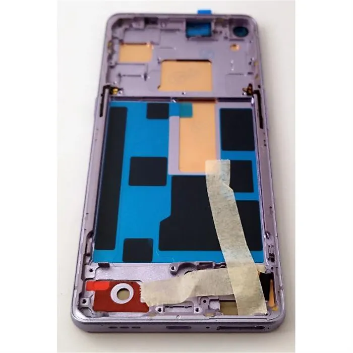 Pantalla lcd para Oppo Find X2 Neo mas tactil negro con marco morado calidad premium